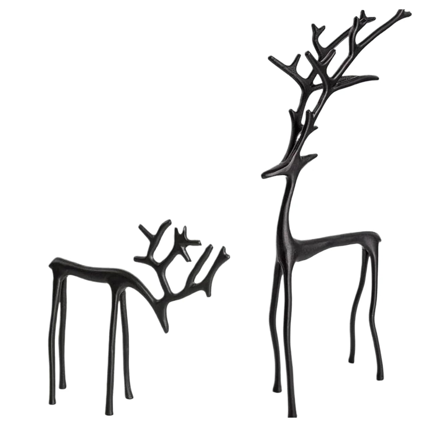 Modern Minimalist Reindeer Table Decor