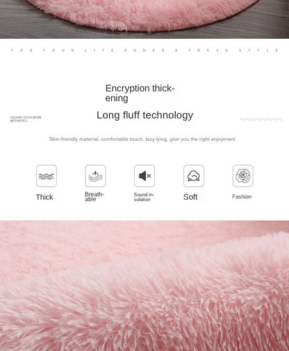 Nordic Tie-Dye Silk Area Rug