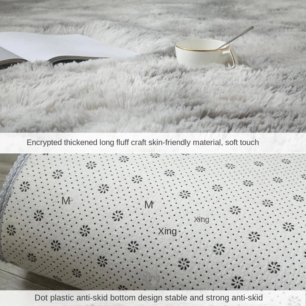 Nordic Tie-Dye Silk Area Rug