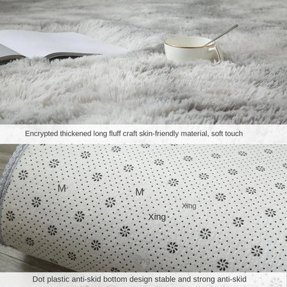 Nordic Tie-Dye Silk Area Rug