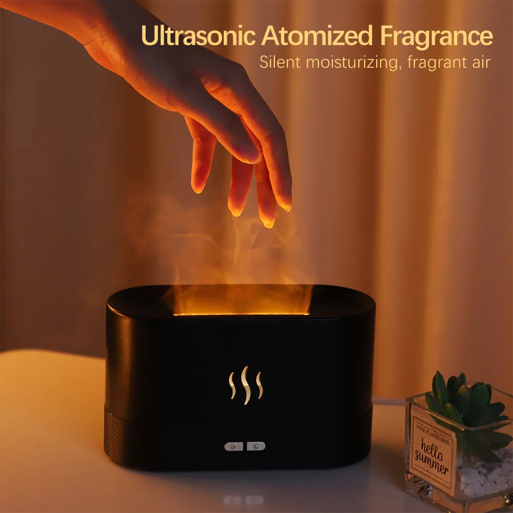 Ultrasonic Flame Fire Humidifier