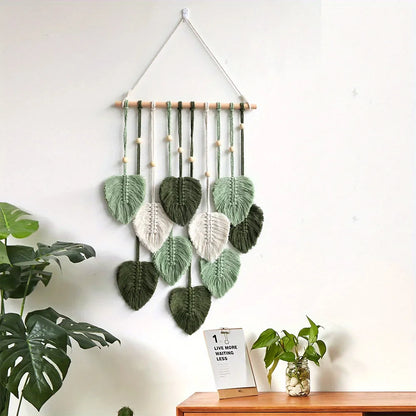 Macrame Jungle Leaf Garland