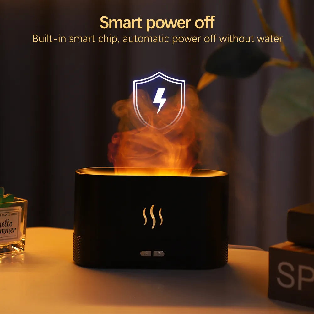 Ultrasonic Flame Fire Humidifier