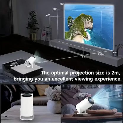 Smart Portable 4K Projector