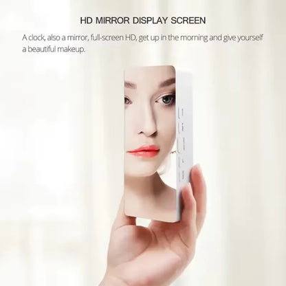 Digital LED Mirror Table Clock