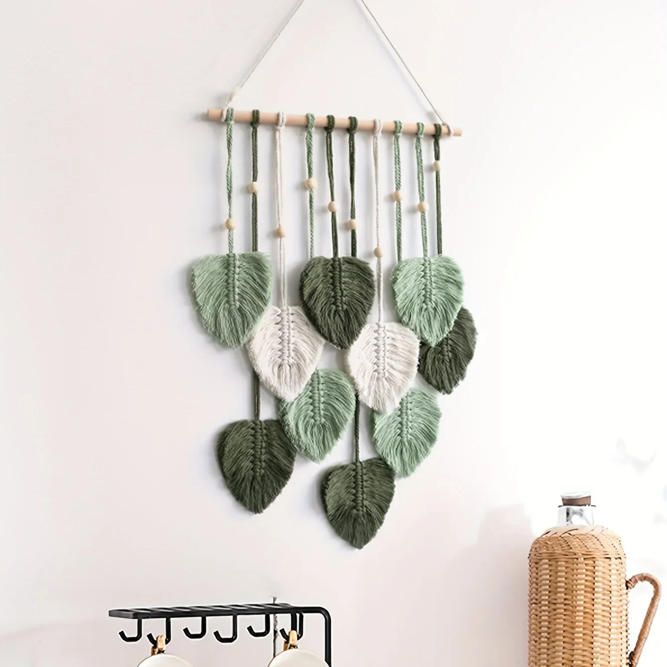 Macrame Jungle Leaf Garland