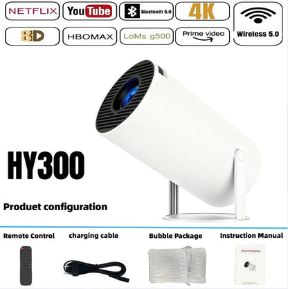 Smart Portable 4K Projector